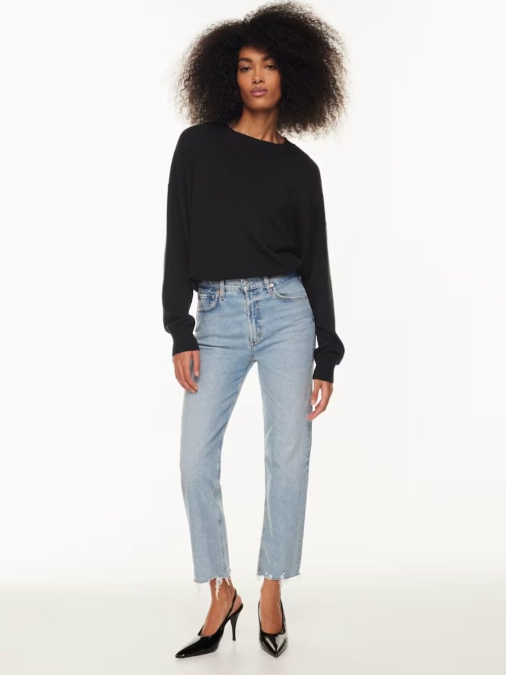 Citizens of Humanity Daphne Crop Stovepipe Jean Size 26